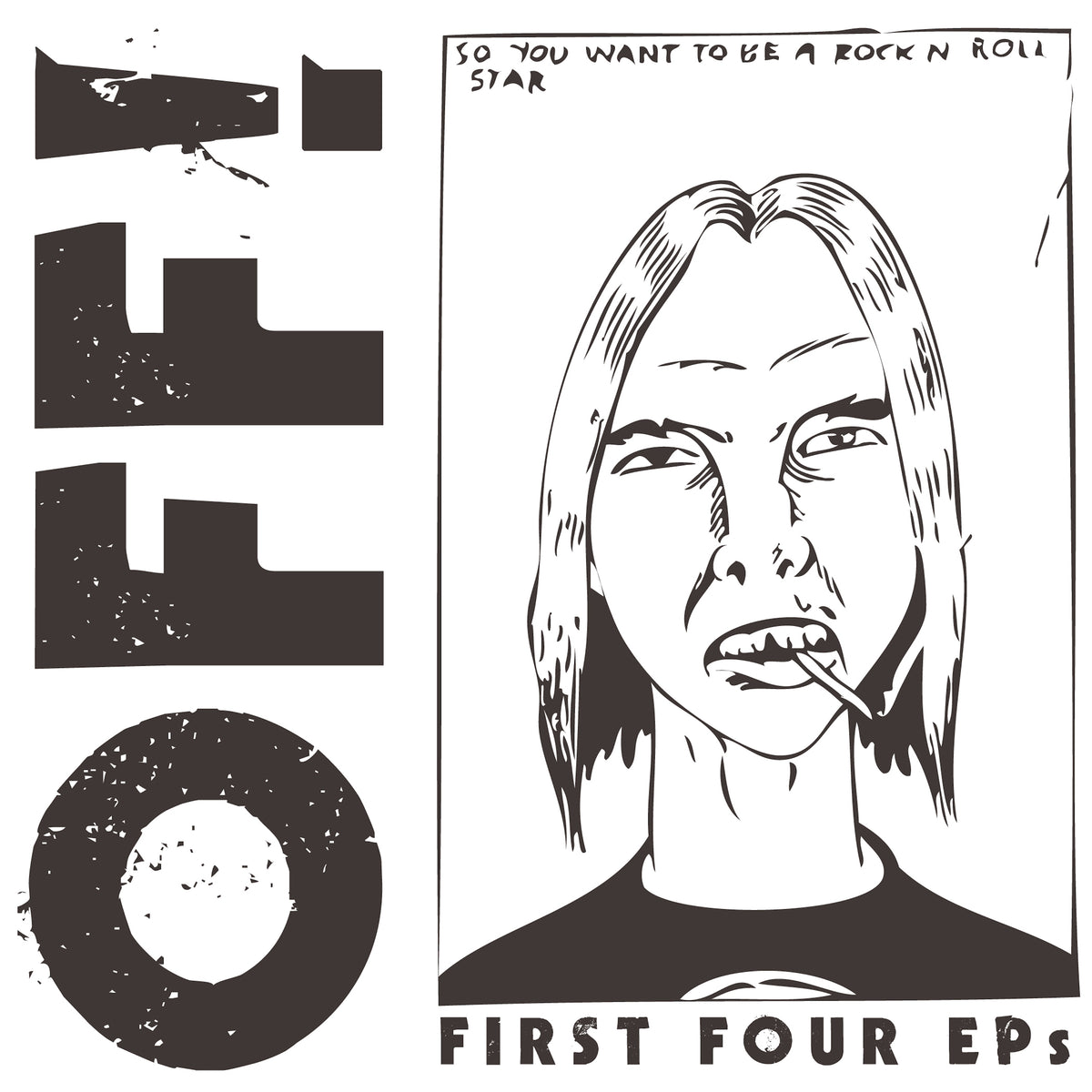 OFF! ファースト・フォーEPs LP OFF! - First Four EPs (Translucent Blue Vinyl) | Fat Possum Records