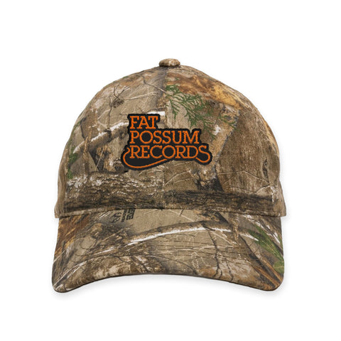 Camo Fat Possum Text Hat