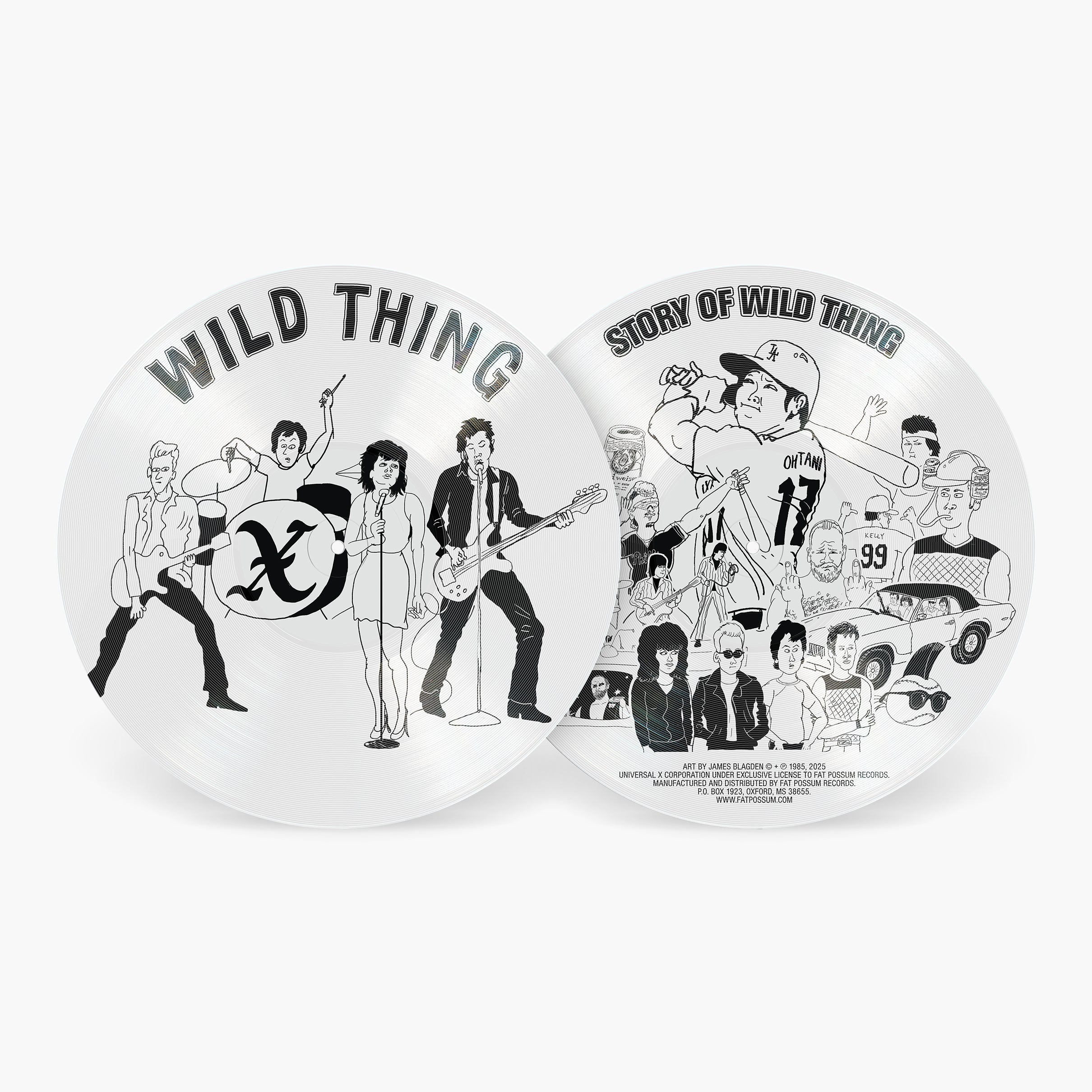 X - Wild Thing (Picture Disc LP) – Fat Possum Records