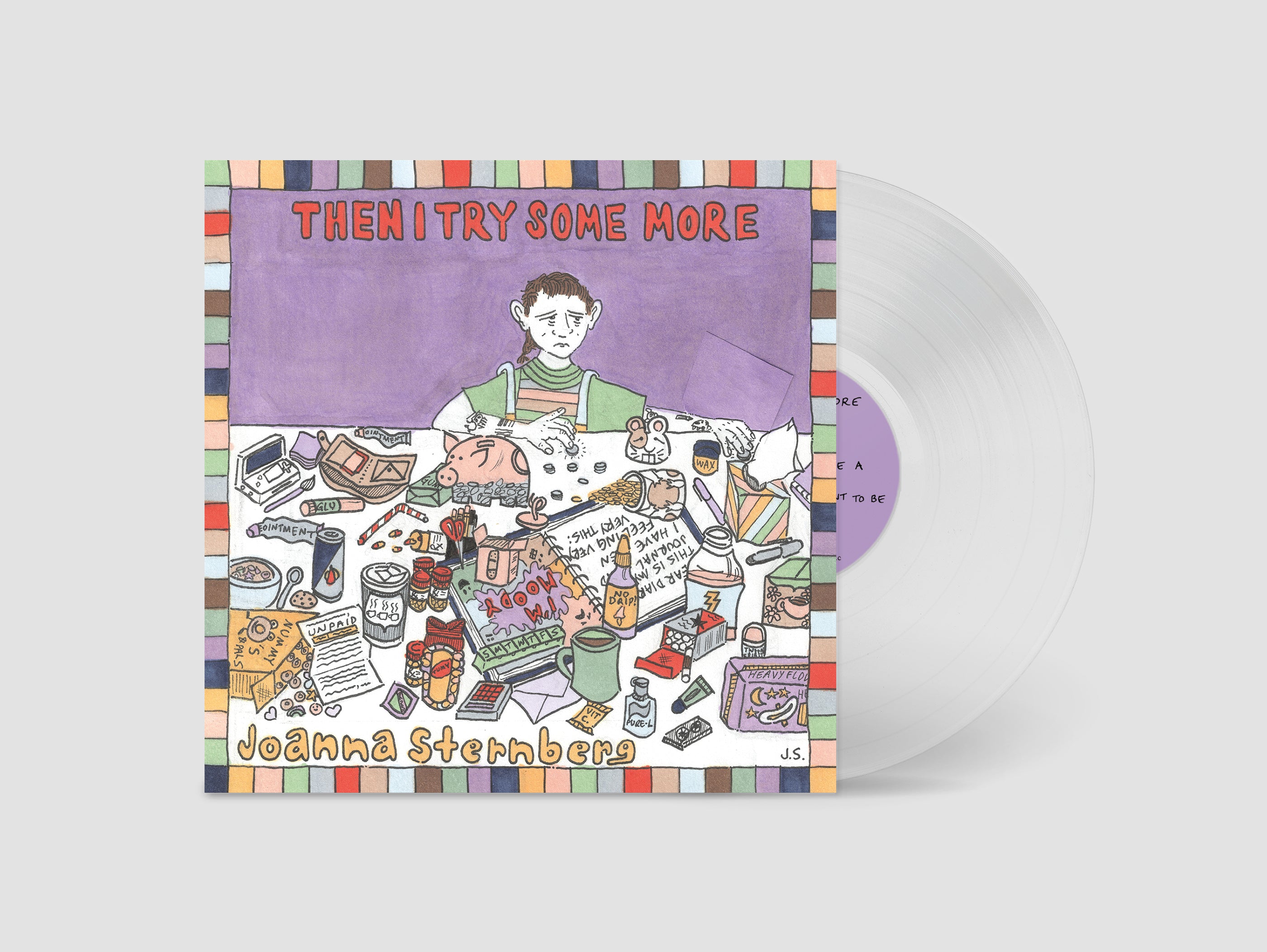 Joanna Sternberg - Then I Try Some More (Limited Edition Clear